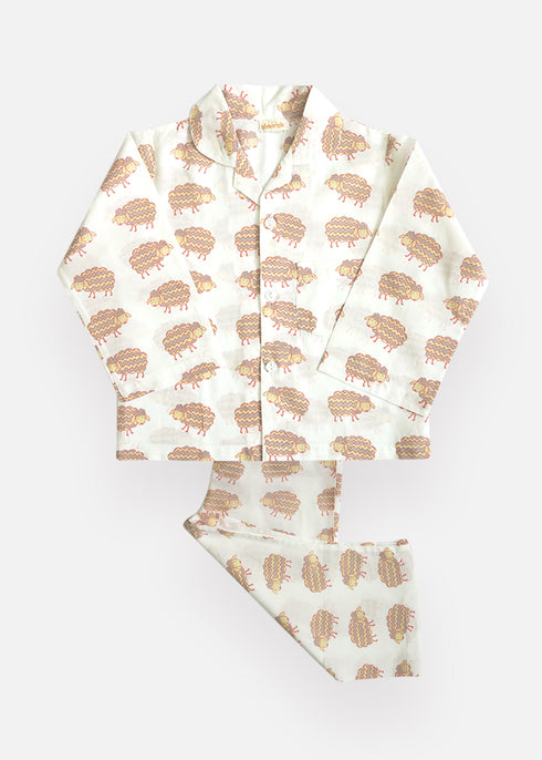 Kids Pajama Set Sheep